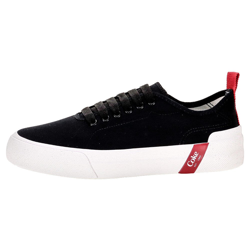 TÊNIS FEMININO CHARLOTTE CANVAS COCA-COLA CC2404 Preto 2