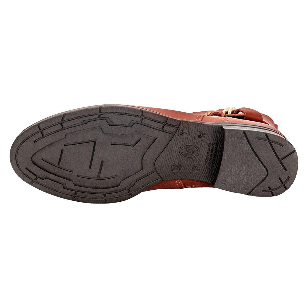 BOTA FEMININA CANO BAIXO BOTTERO 361704  Marrom 4
