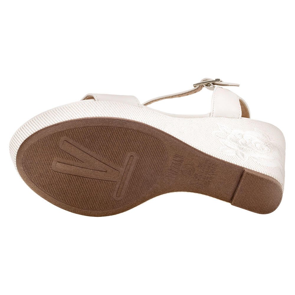 SANDÁLIA FEMININA ANABELA VIZZANO 62832114  Branco 4