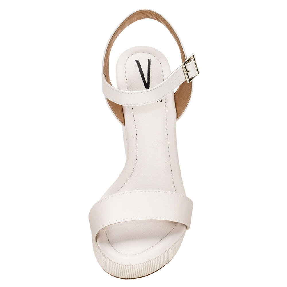 SANDÁLIA FEMININA ANABELA VIZZANO 62832114  Branco 5
