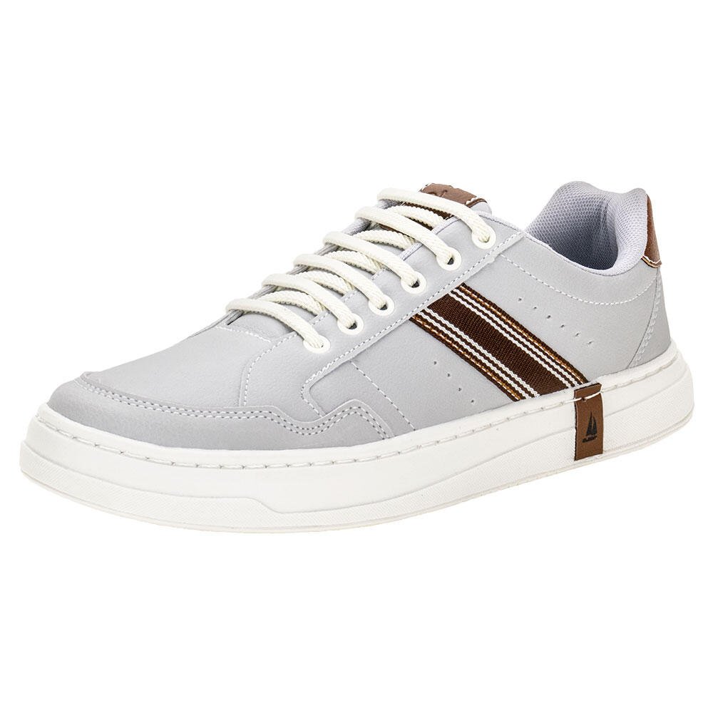 SAPATÊNIS MASCULINO CONFORT WAY 402402  Cinza 1