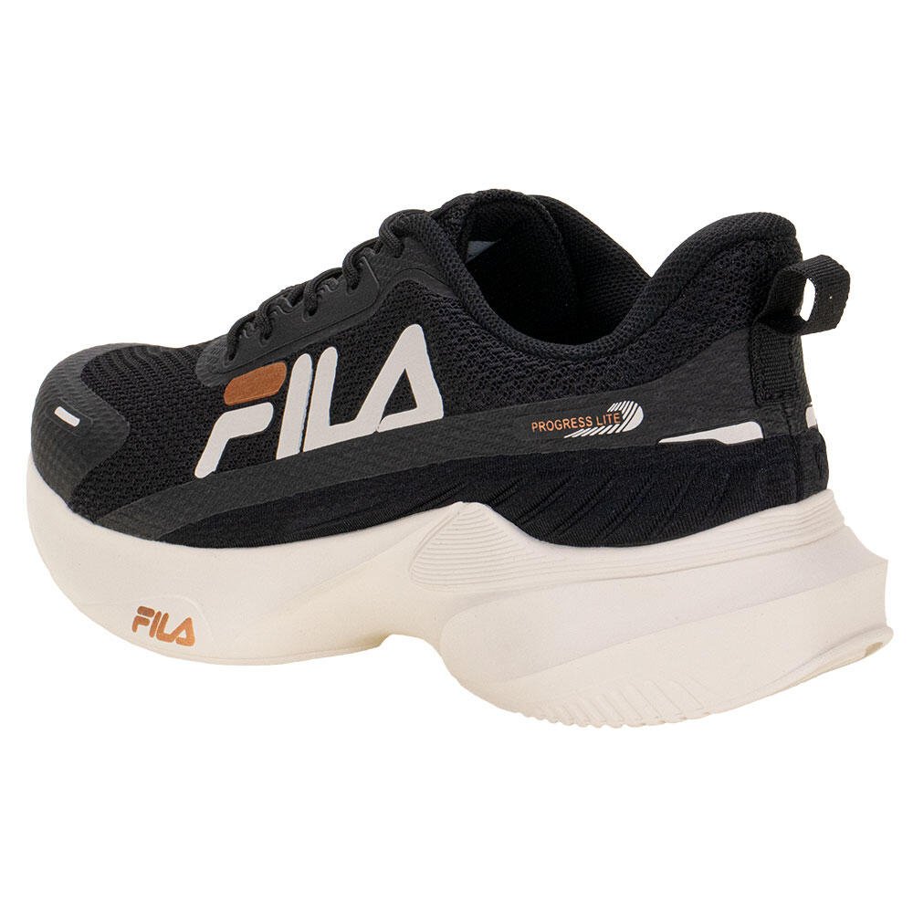 TÊNIS FEMININO PROGRESS LITE FILA F02TR00046 Preto 3