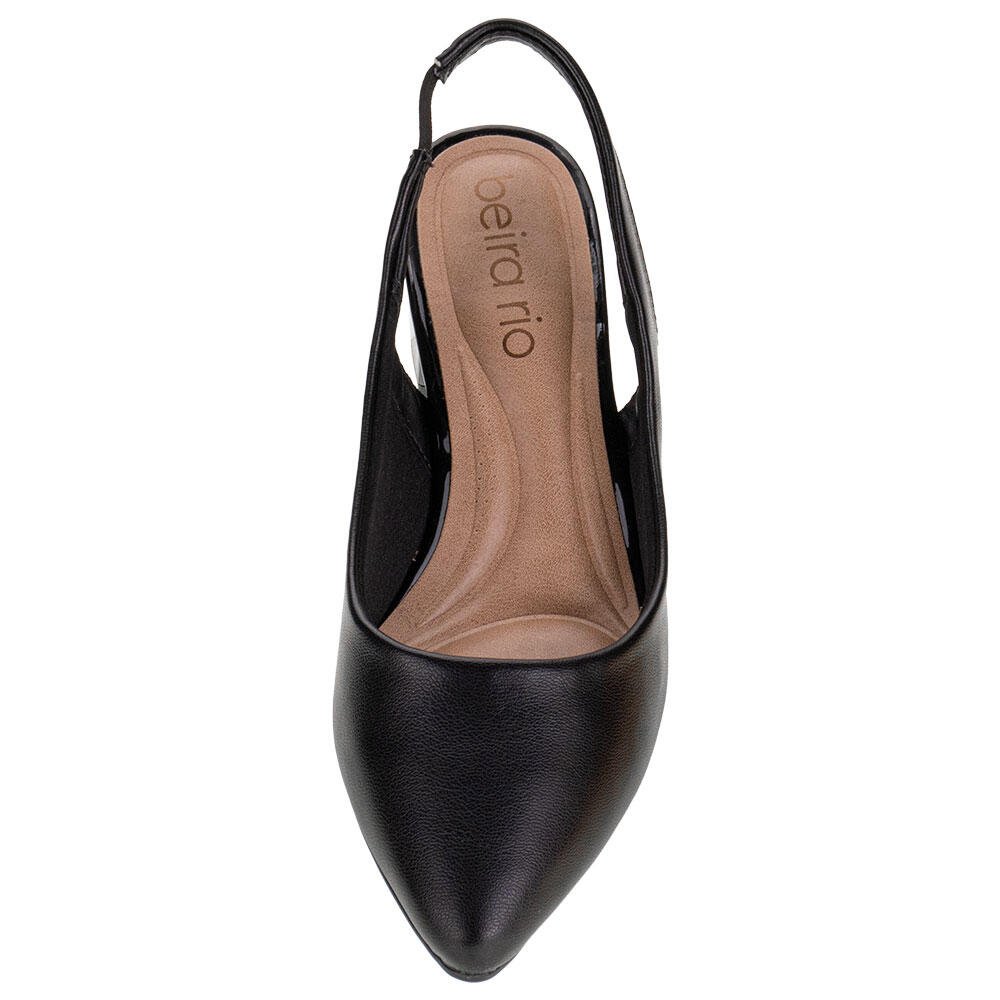 SAPATO FEMININO SALTO GROSSO BEIRA RIO 4182220 Preto 5