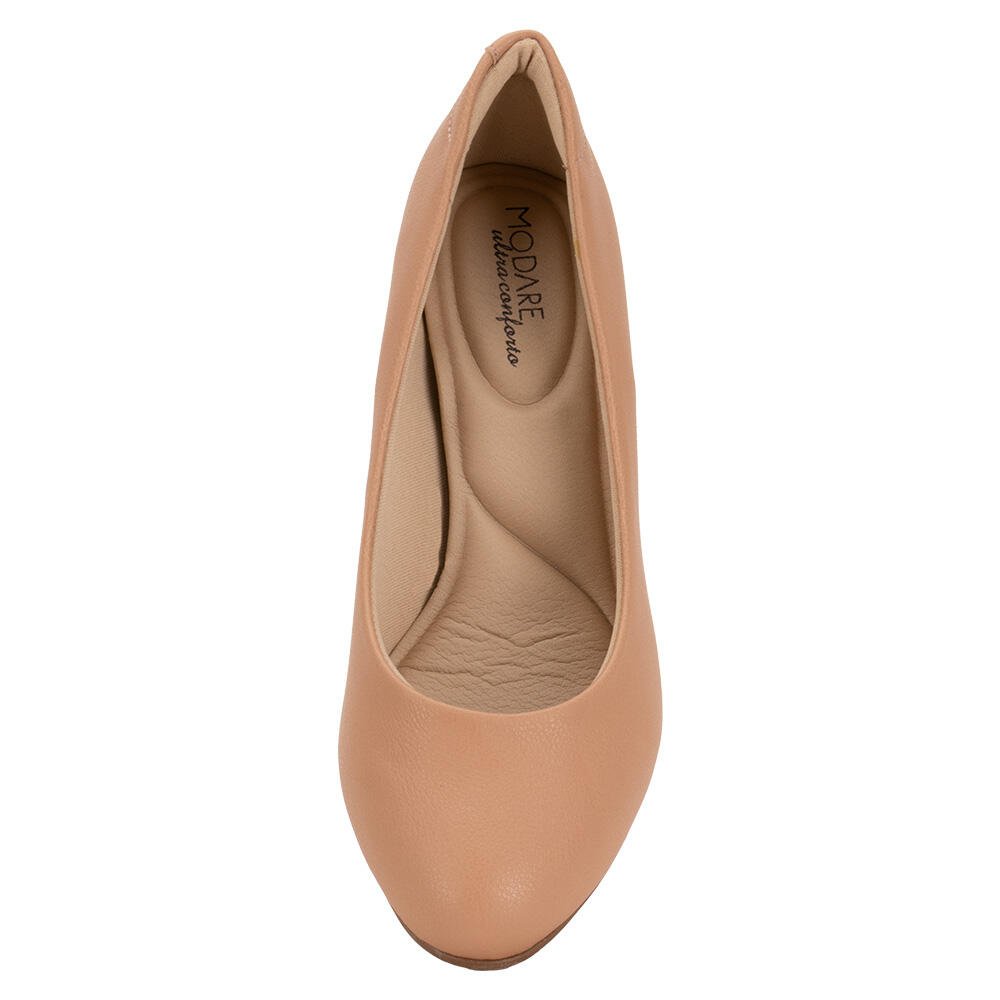 SAPATO FEMININO SALTO CONE MODARE 7005500 Salmão 5
