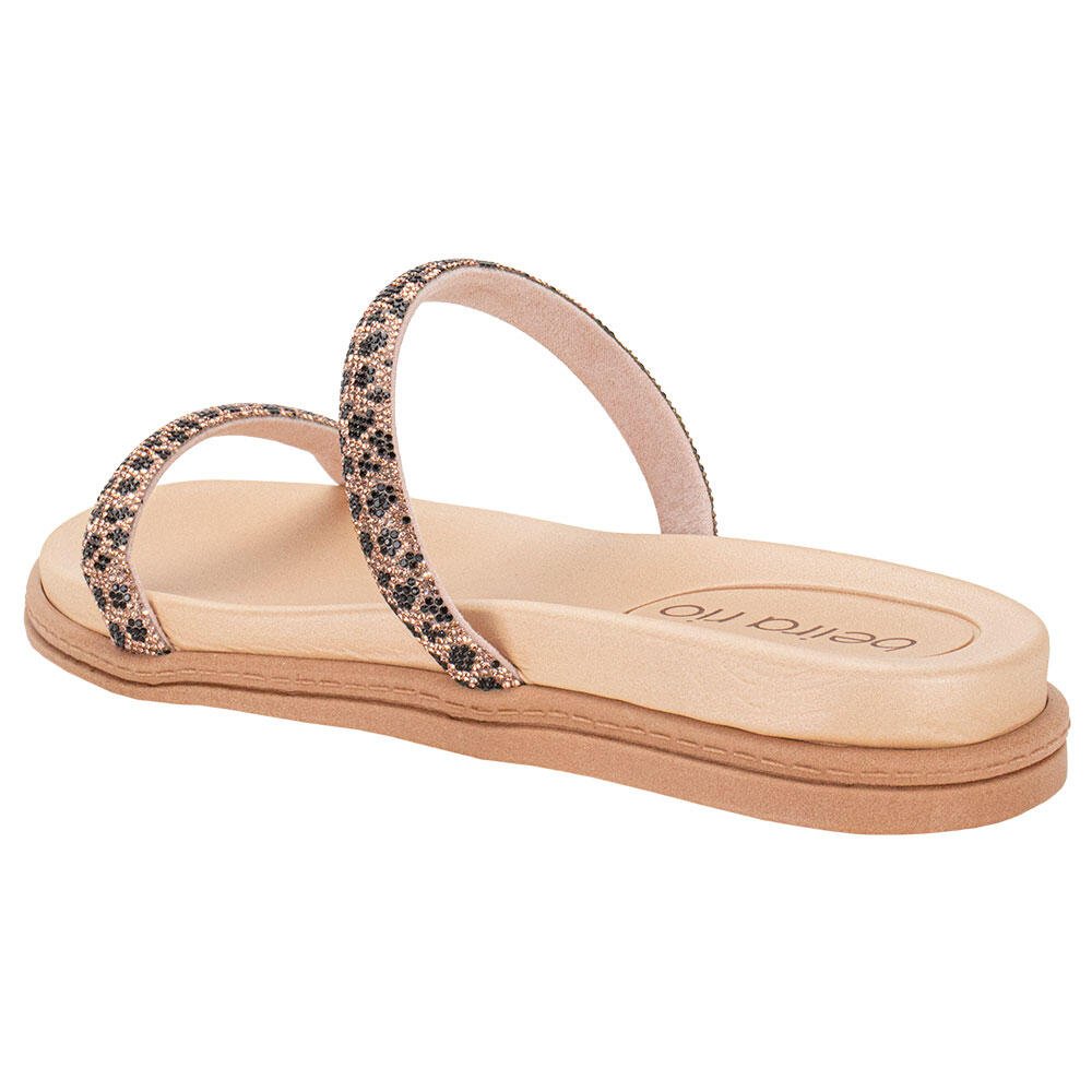 TAMANCO FEMININO FLAT BEIRA RIO 8488105  Bronze 3