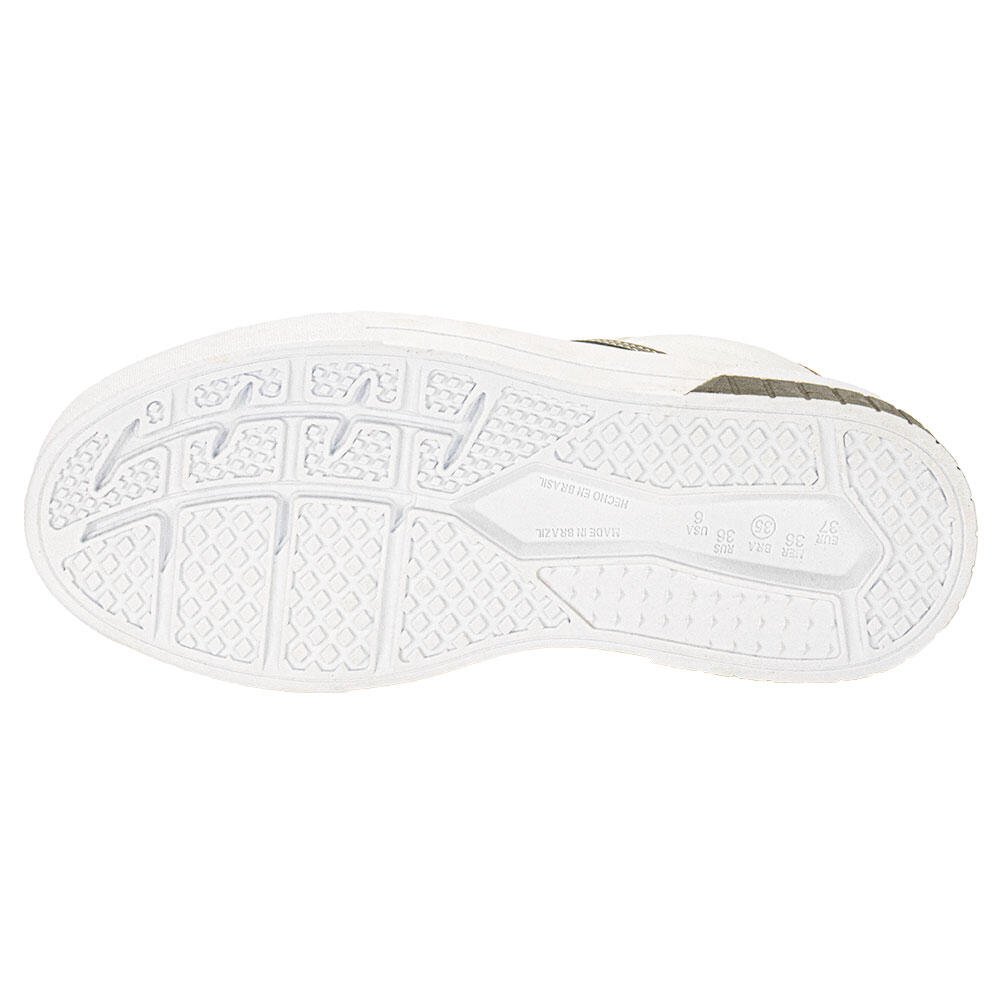 TÊNIS FEMININO CASUAL RAMARIM 2484103 Branco/Verde 4