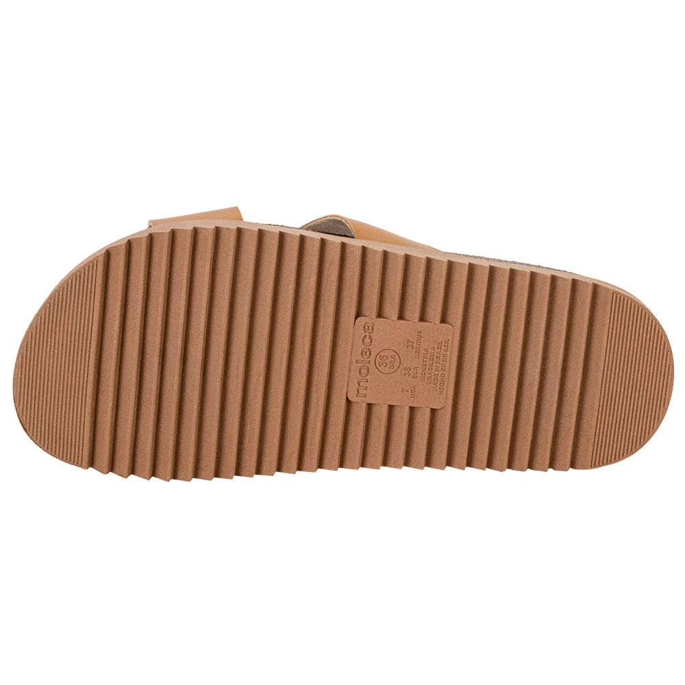 TAMANCO FEMININO FLAT MOLECA 5500100  Camel 4