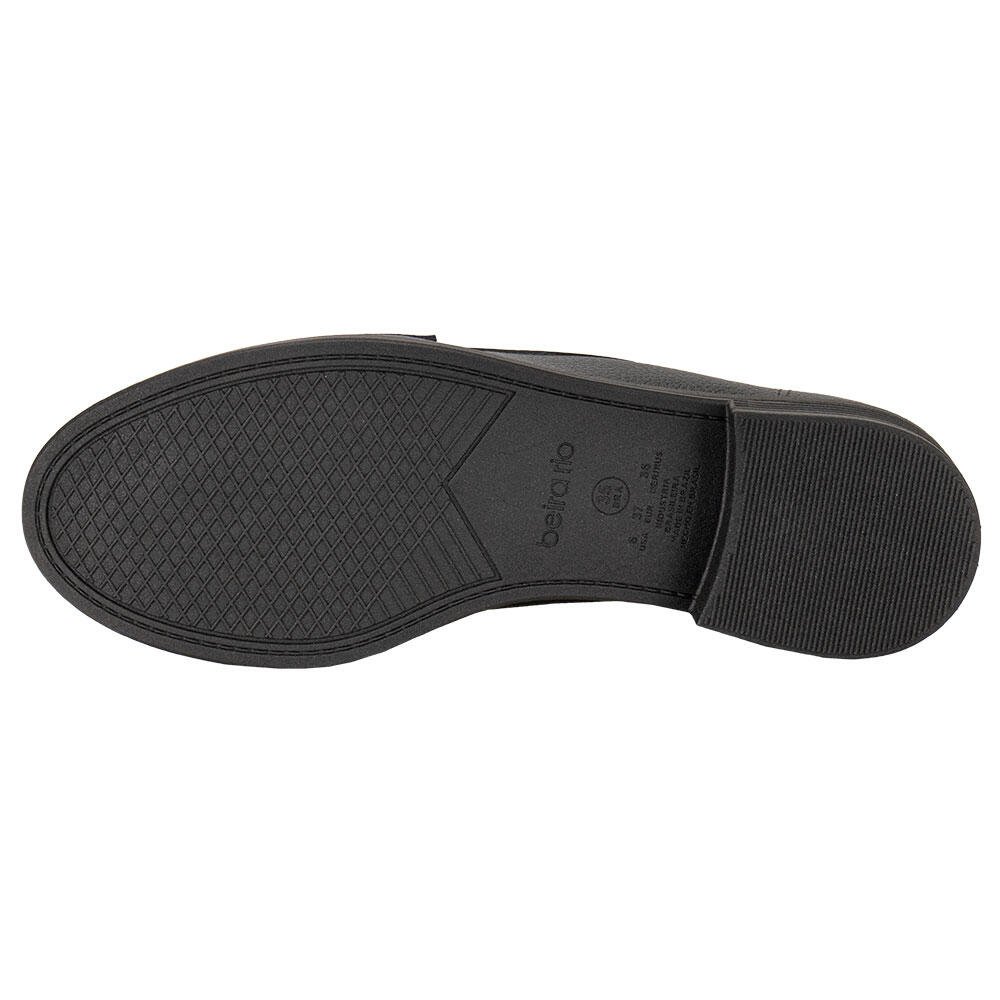 MOCASSIM FEMININO BEIRA RIO 4312101  Preto 4
