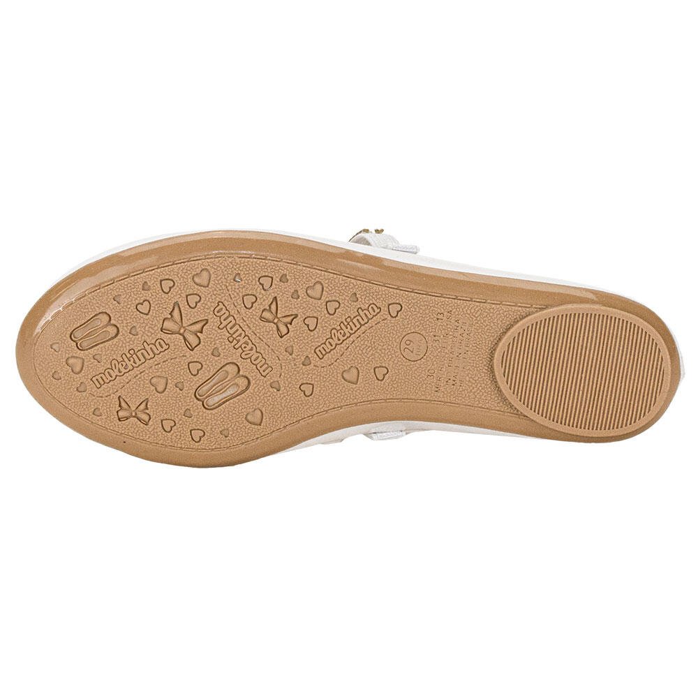 SAPATILHA INFANTIL MOLEKINHA 25021002 Branco 4