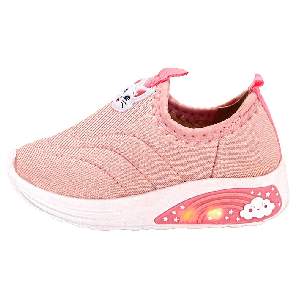 TÊNIS INFANTIL SLIP ON LED MOLEKINHA 2731204  Rosa 2