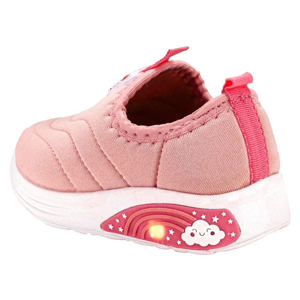TÊNIS INFANTIL SLIP ON LED MOLEKINHA 2731204  Rosa 3