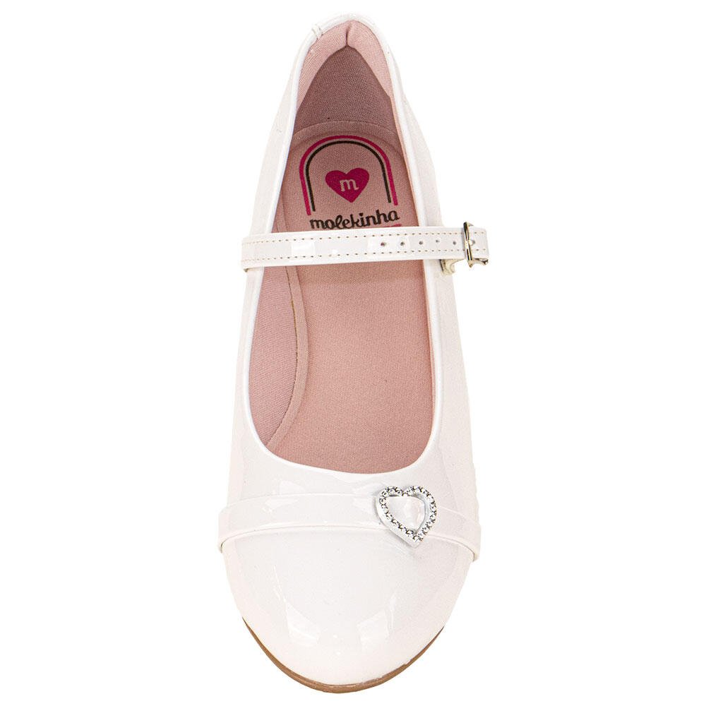 SAPATO INFANTIL MOLEKINHA 2528119  Branco 4