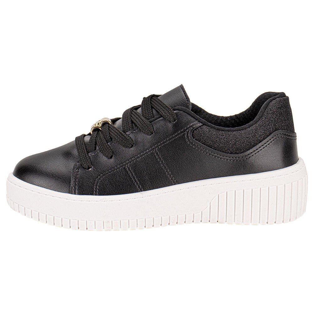 TÊNIS FEMININO CASUAL BEIRA RIO 4316102  Preto 2