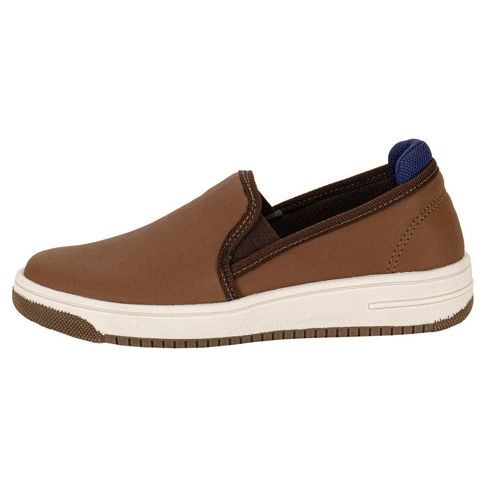 TÊNIS INFANTIL SLIP ON FUNWAY FFC32 Marrom 2