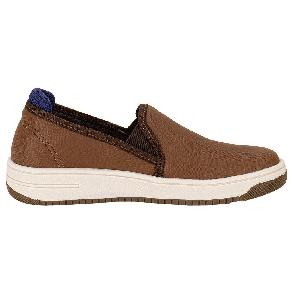 TÊNIS INFANTIL SLIP ON FUNWAY FFC32 Marrom 5
