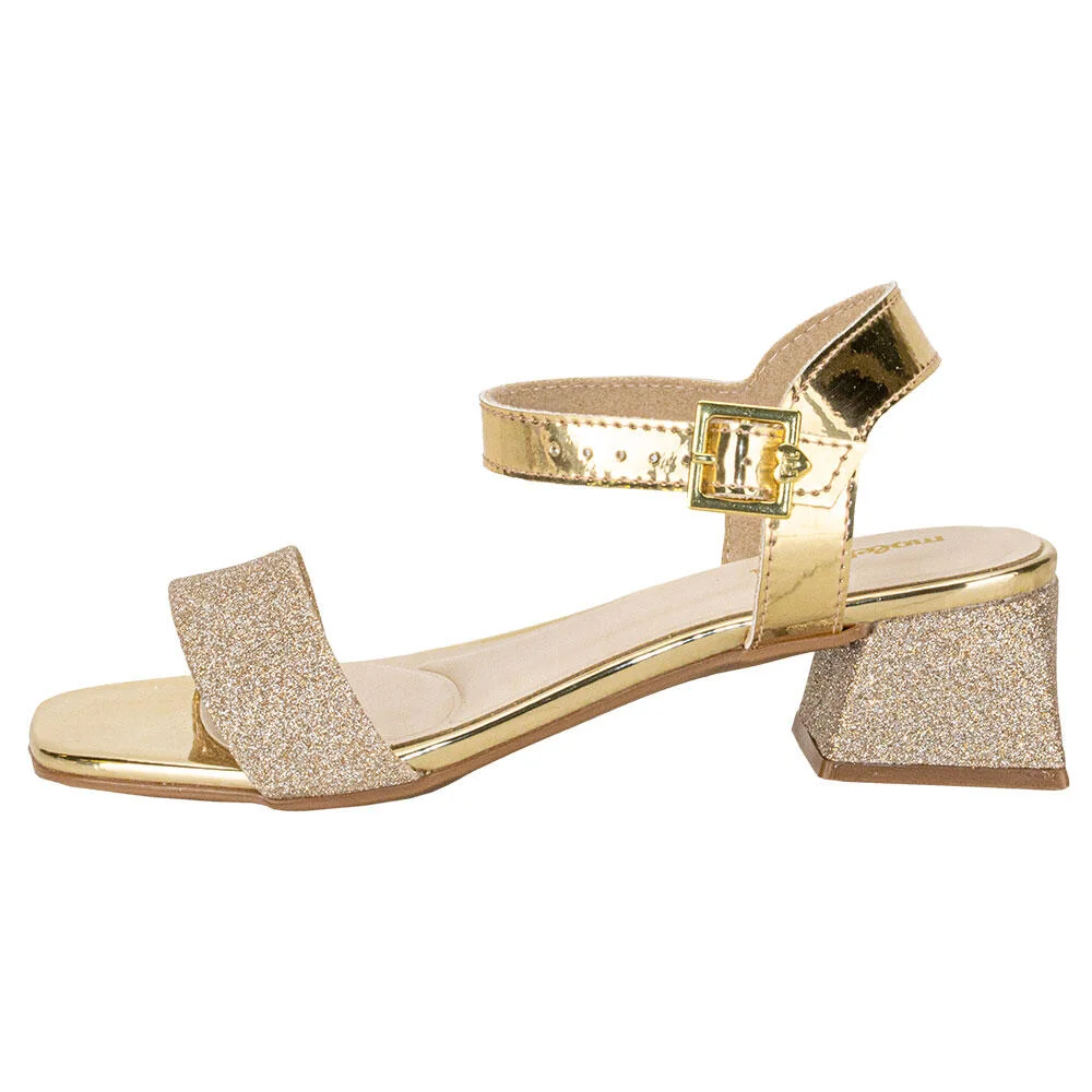 SANDÁLIA INFANTIL MOLEKINHA 2347100  Dourado 2