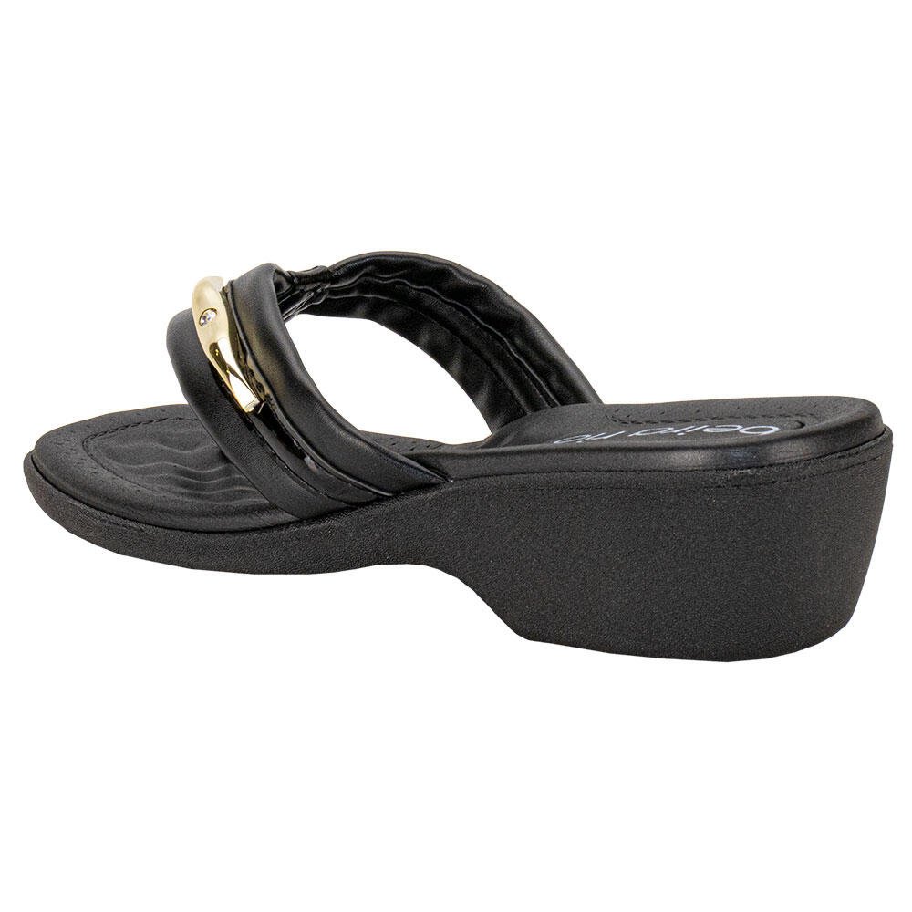 TAMANCO FEMININO SALTO GROSSO BEIRA RIO 8527103  Preto 3