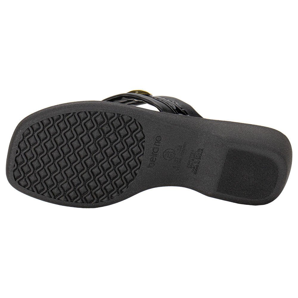 TAMANCO FEMININO SALTO GROSSO BEIRA RIO 8527103  Preto 4