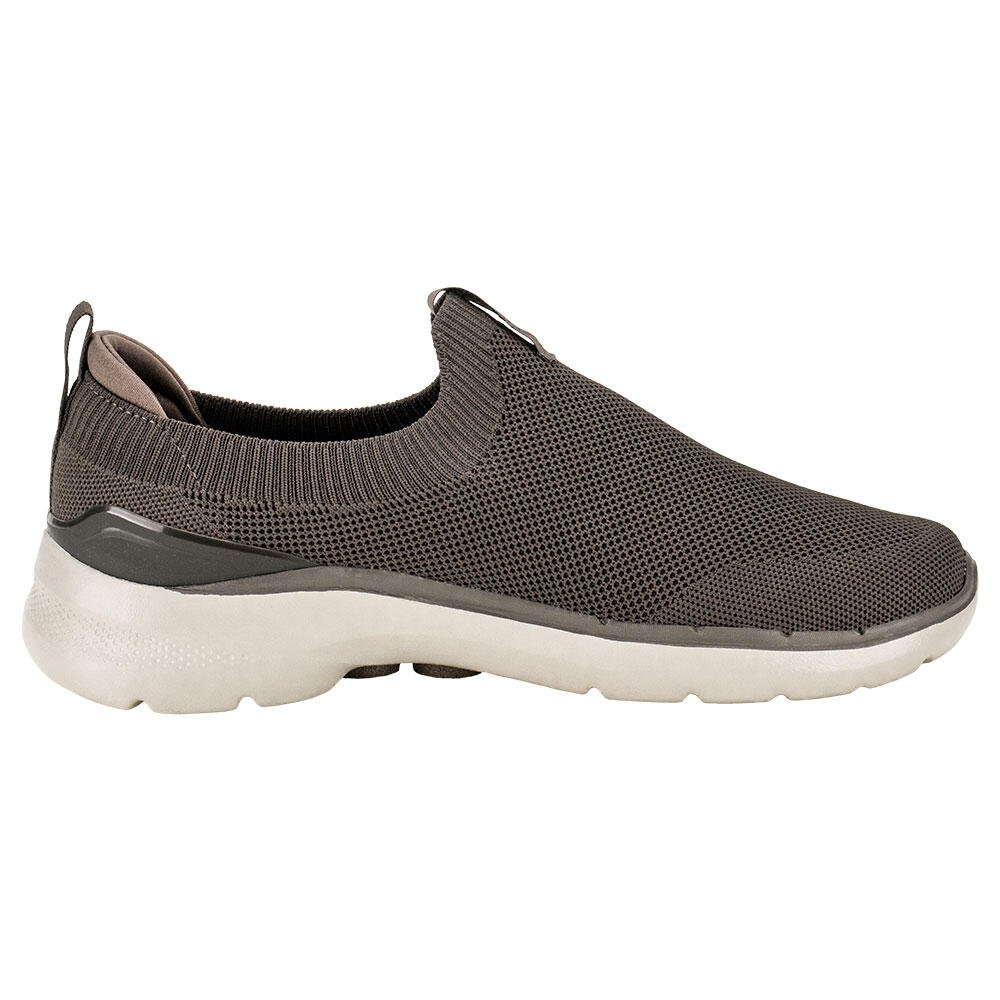TÊNIS MASCULINO GO WALK 6 WARNOCK SKECHERS 216267 Cinza 5