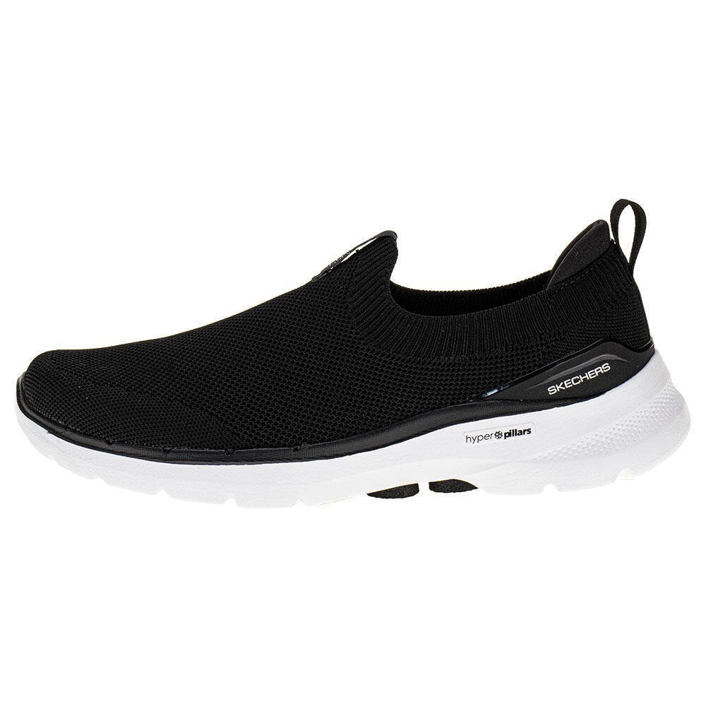 TÊNIS MASCULINO GO WALK 6 WARNOCK SKECHERS 216267 Preto 2