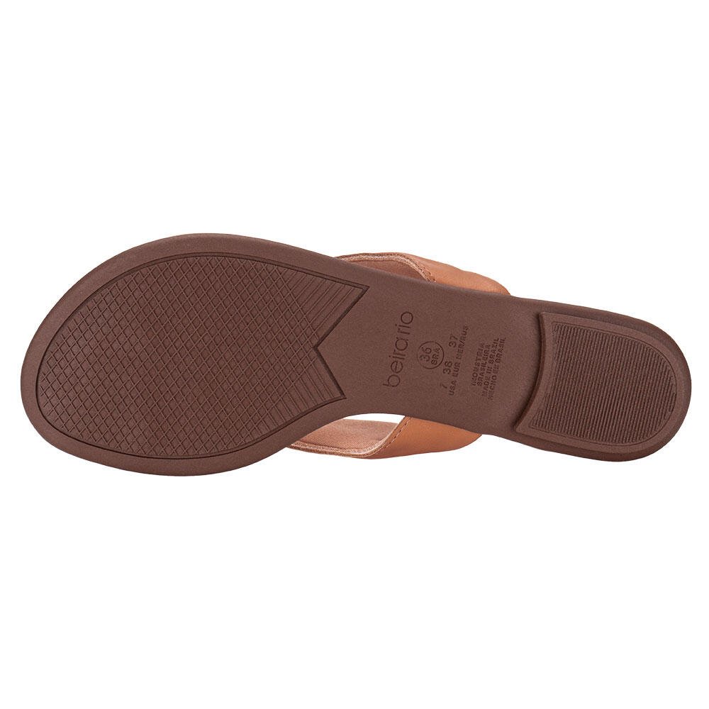 TAMANCO FEMININO FLAT BEIRA RIO 8367659  Marrom 4