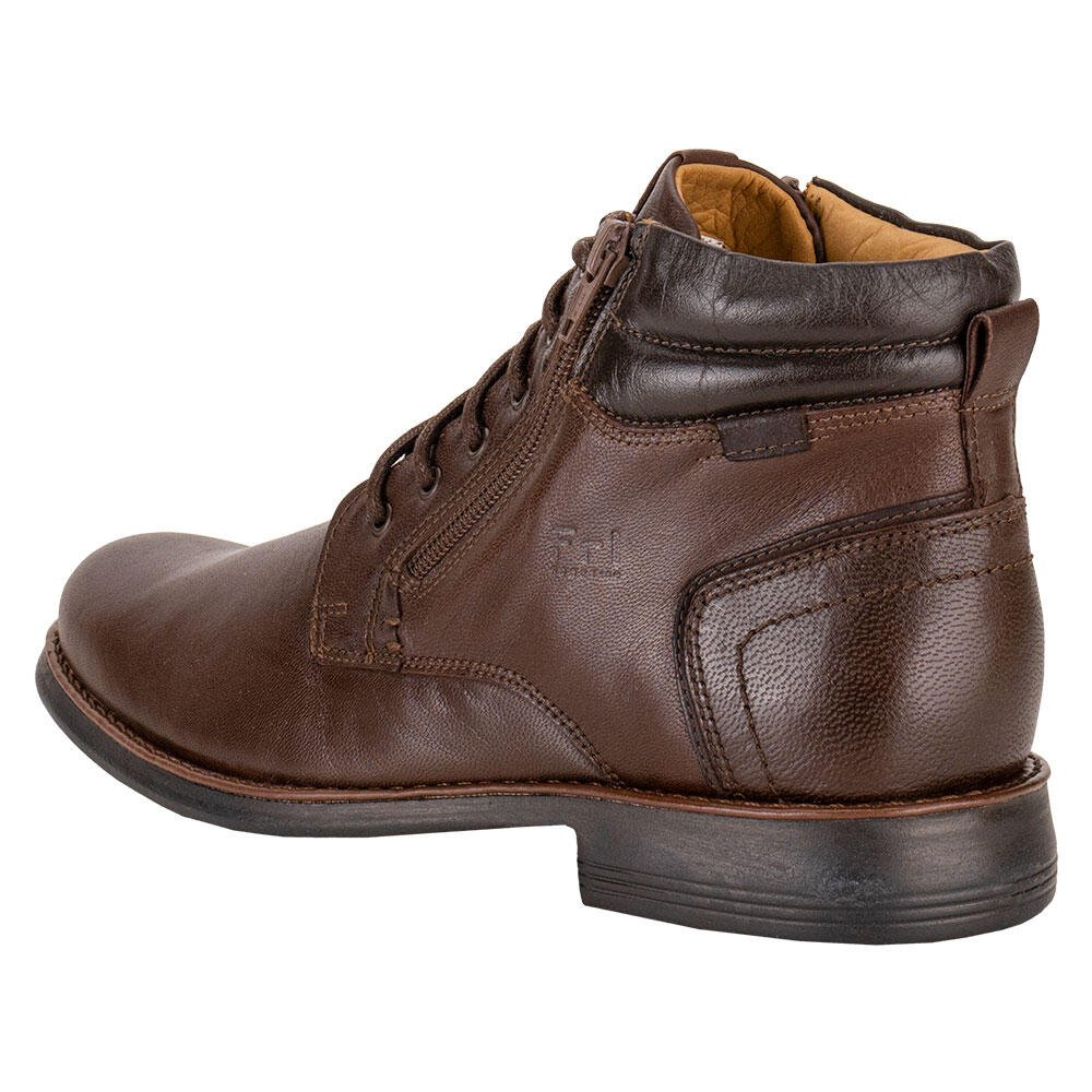 BOTA MASCULINA COTURNO FERRICELLI VG49711 Café 3