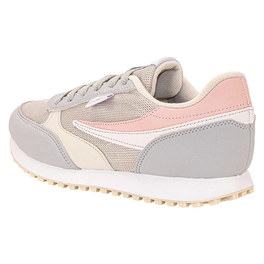TÊNIS FEMININO RENNO CLASSIC FILA F02L00259  Cinza/Rosa 3