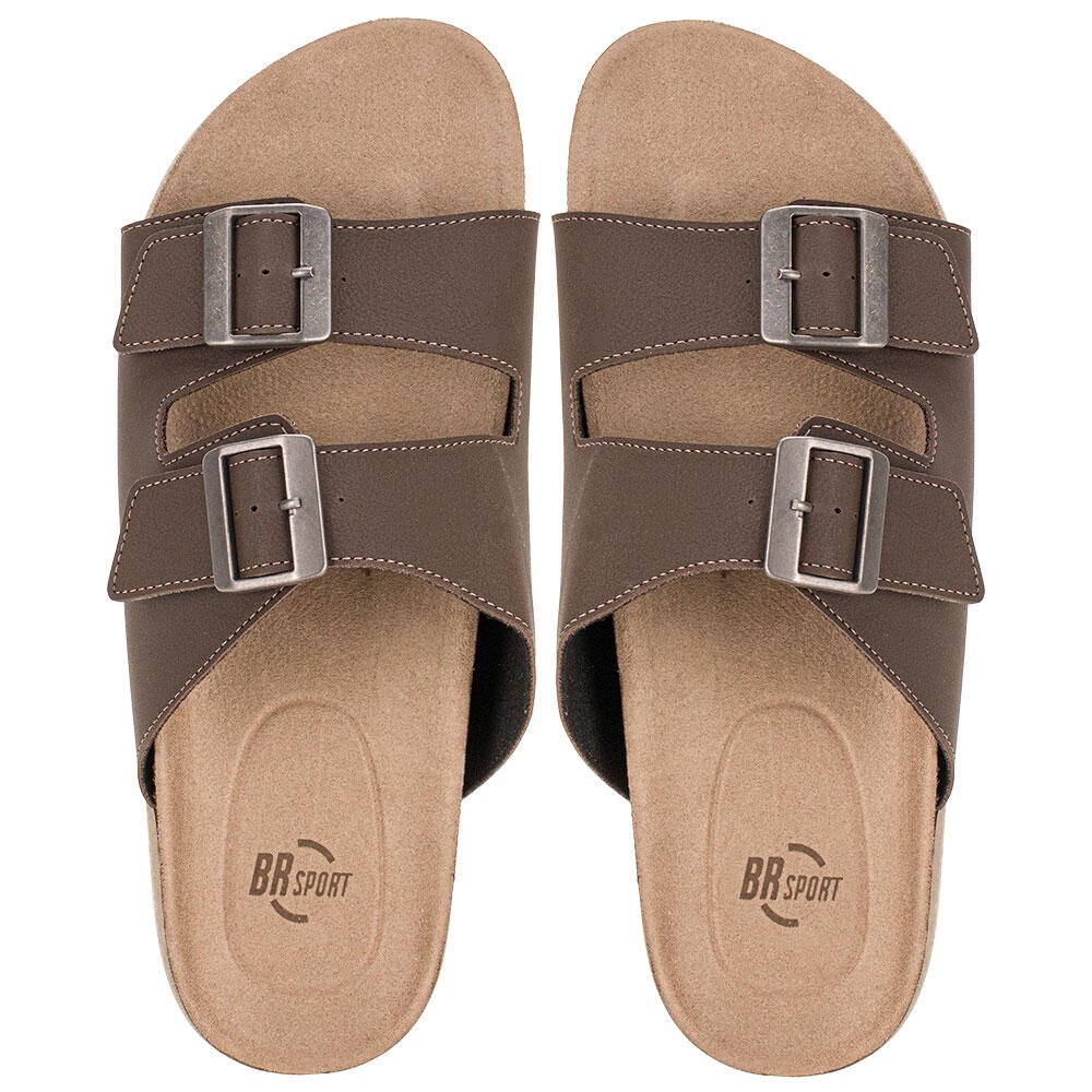 SANDÁLIA MASCULINA CONFORTO BRSPORT 2280102  Marrom 5