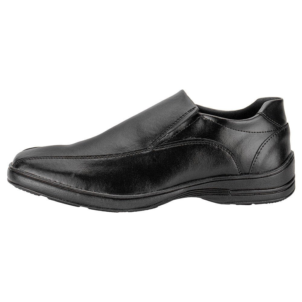 SAPATO MASCULINO SOCIAL MAIS LEVE 900  Preto 2