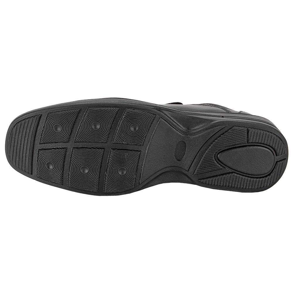SAPATO MASCULINO SOCIAL MAIS LEVE 900  Preto 4