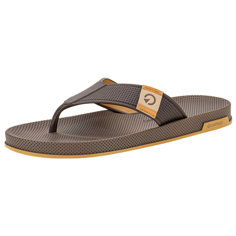 CHINELO MASCULINO SIENA IV CARTAGO 12398  Marrom 2