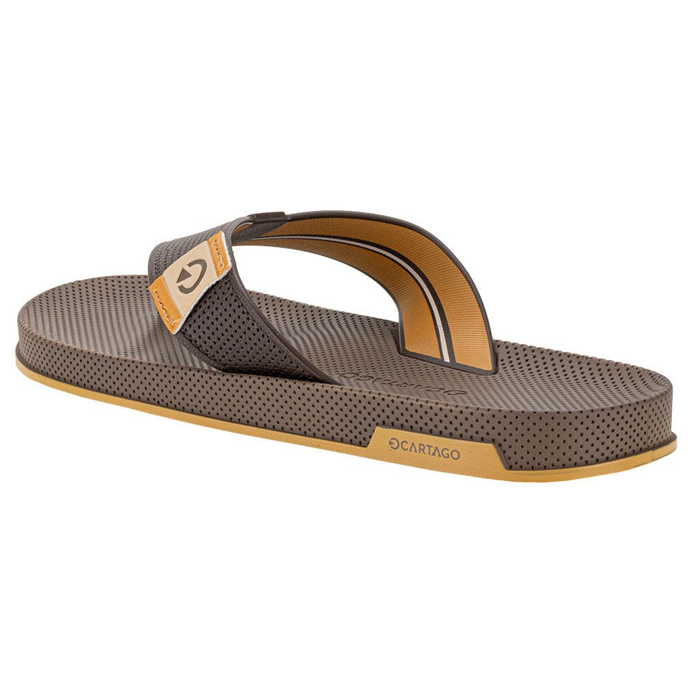 CHINELO MASCULINO SIENA IV CARTAGO 12398  Marrom 4
