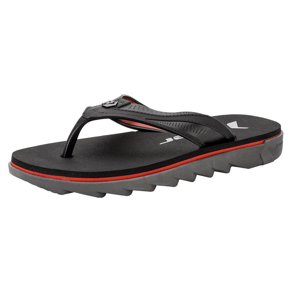 CHINELO MASCULINO RW PLUS RIDER 12425 Preto/Vermelho 2