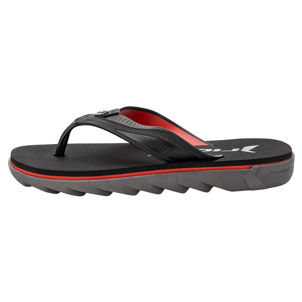 CHINELO MASCULINO RW PLUS RIDER 12425 Preto/Vermelho 3
