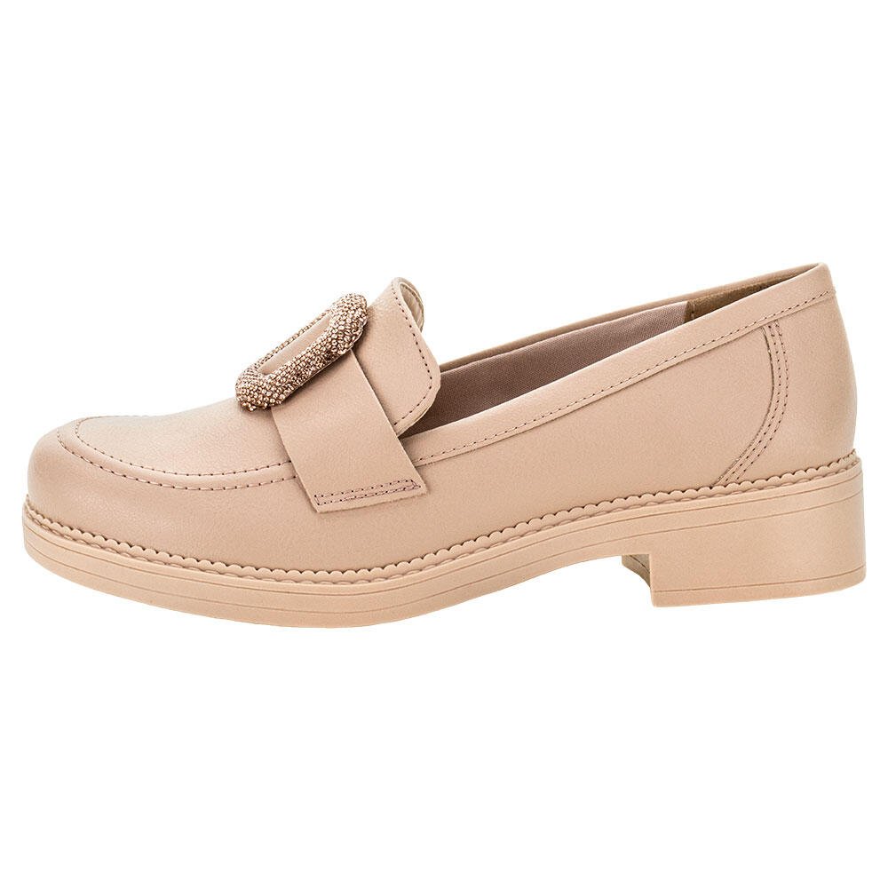 MOCASSIM FEMININO VIA MARTE 011001  Bege 2