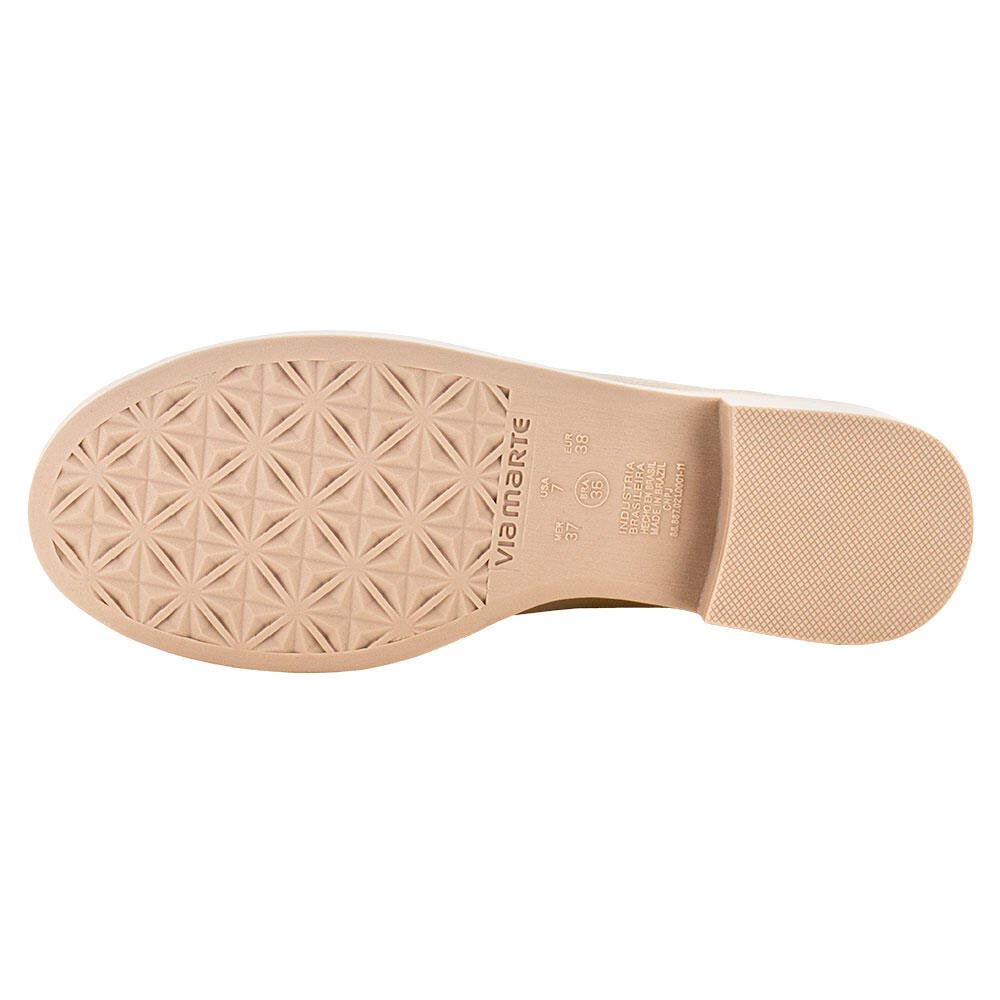 MOCASSIM FEMININO VIA MARTE 011001  Bege 4