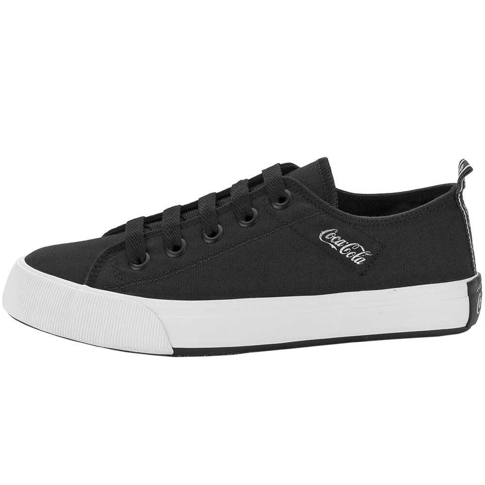 TÊNIS FEMININO ATLANTA CANVAS COKE COCA COLA CC2384  Preto 2