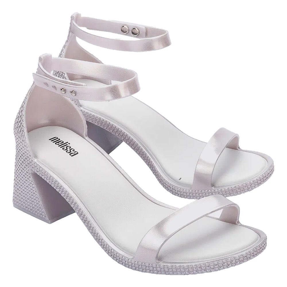 MELISSA LUX HEEL 35745  Prata 1