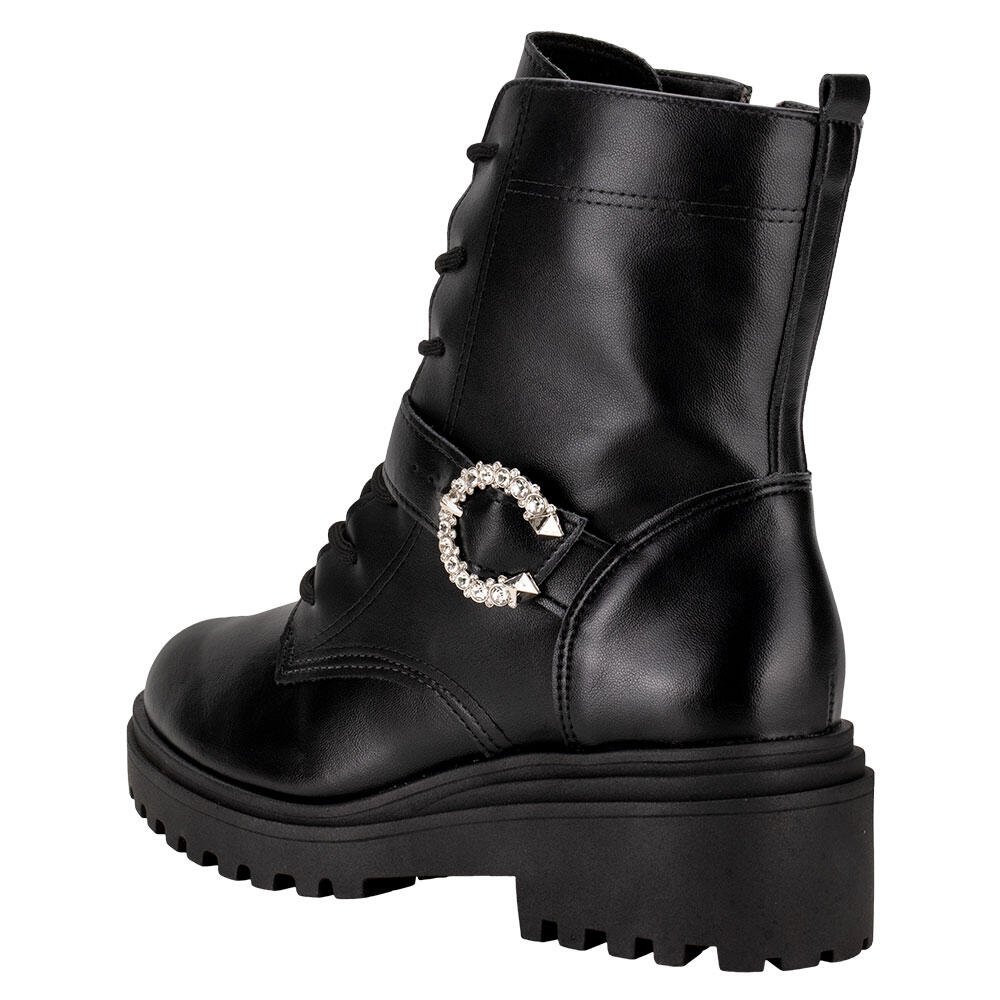 BOTA FEMININA COTURNO VIA MARTE 009005  Preto 3