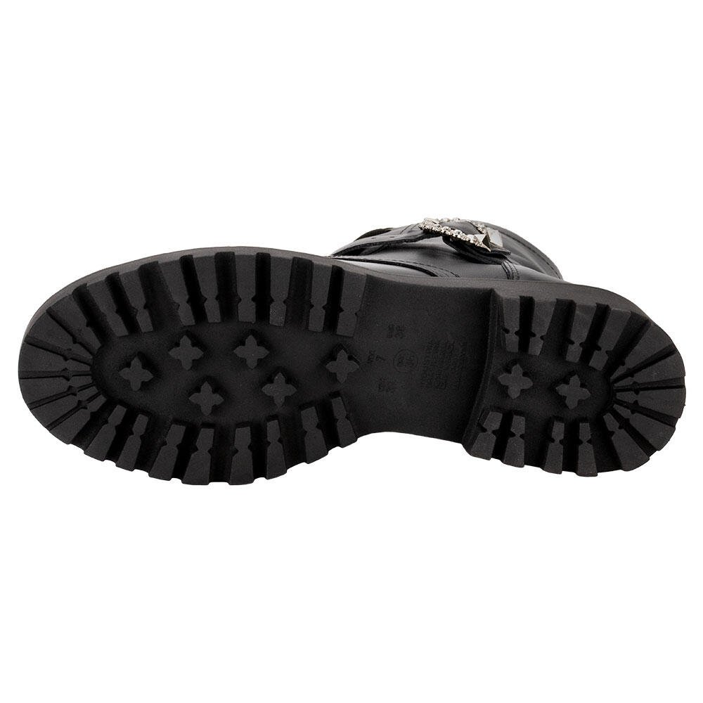 BOTA FEMININA COTURNO VIA MARTE 009005  Preto 4