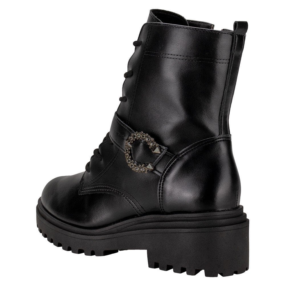 BOTA FEMININA COTURNO VIA MARTE 009005  Preto 3