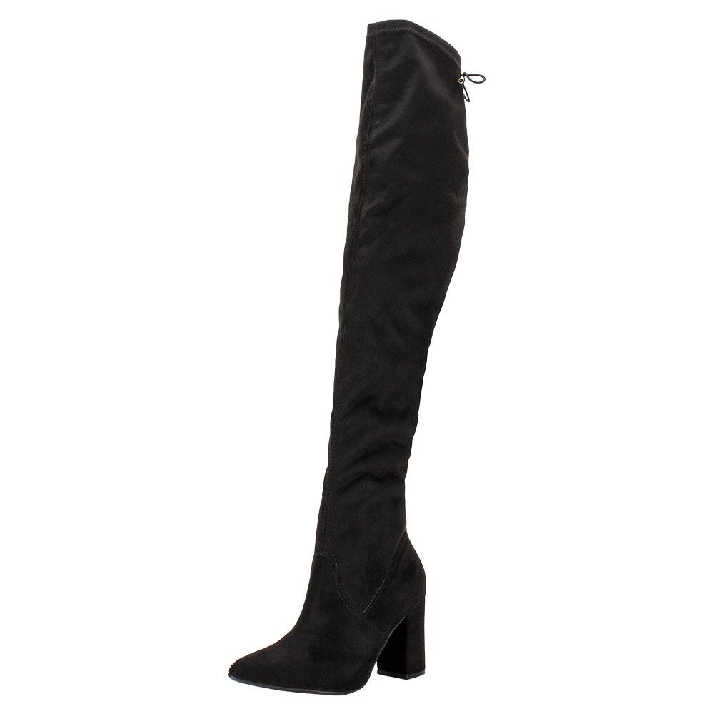 BOTA FEMININA OVER THE KNEE VIA MARTE 021014  Preto 4