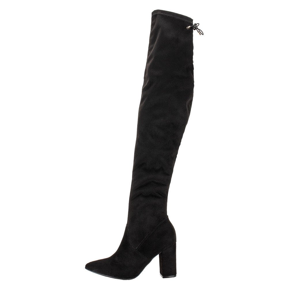 BOTA FEMININA OVER THE KNEE VIA MARTE 021014  Preto 5