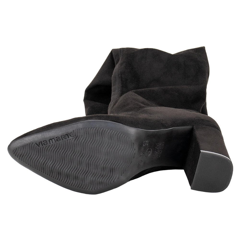 BOTA FEMININA OVER THE KNEE VIA MARTE 021014  Preto 2