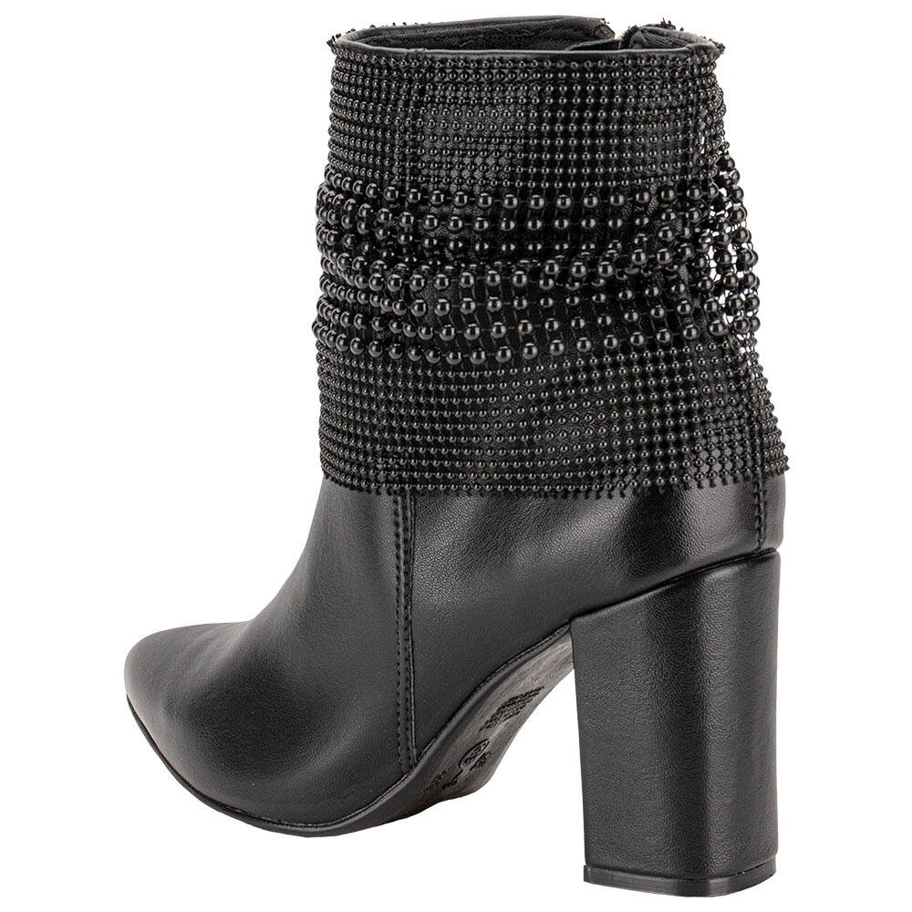 BOTA FEMININA CANO BAIXO VIA MARTE 021006  Preto 3