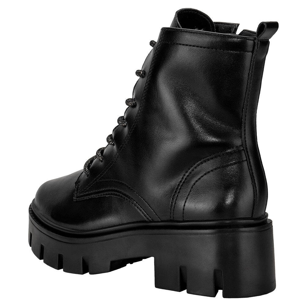 BOTA FEMININA COTURNO VIA MARTE 095001  Preto 3