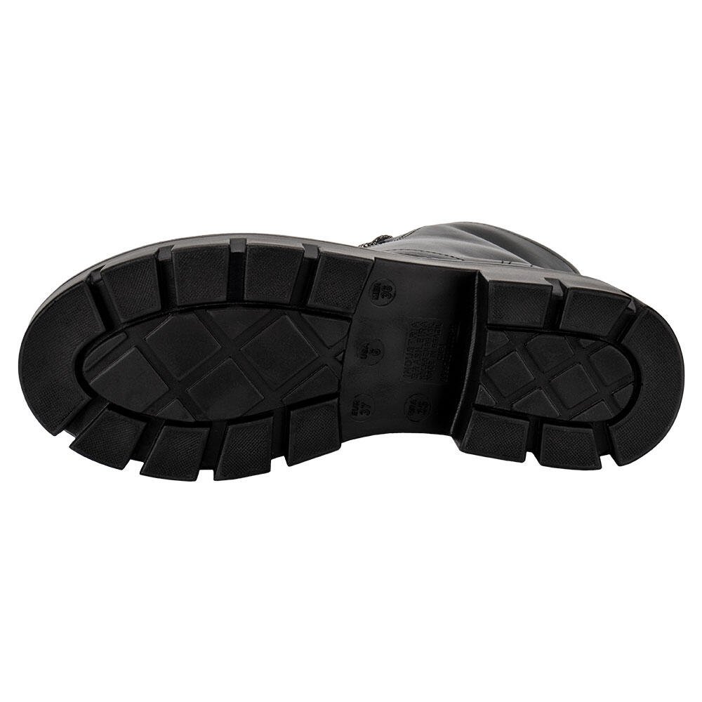 BOTA FEMININA COTURNO VIA MARTE 095001  Preto 4