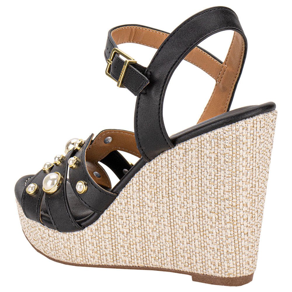 SANDÁLIA FEMININA ANABELA VIZZANO 62832117  Preto 3