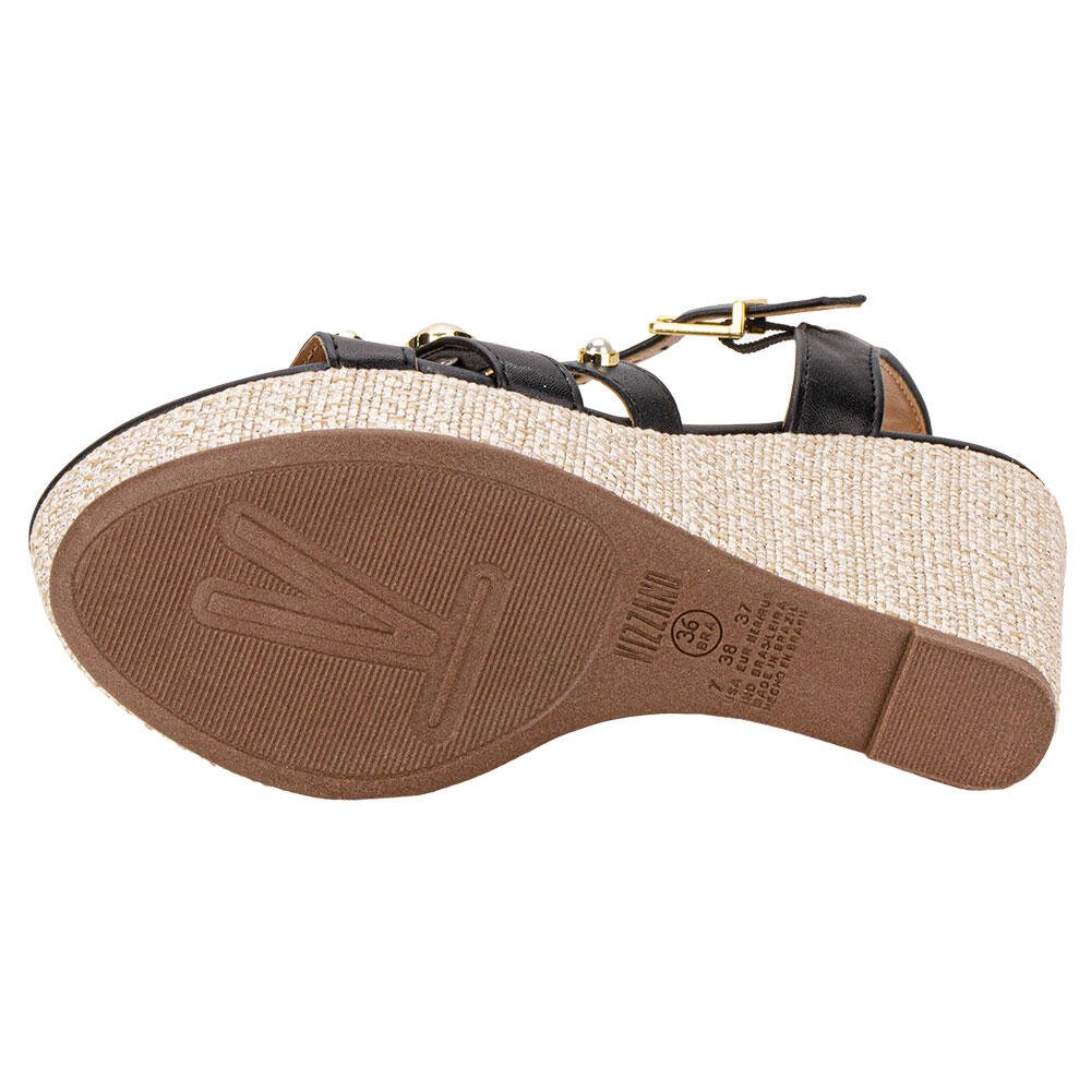 SANDÁLIA FEMININA ANABELA VIZZANO 62832117  Preto 4