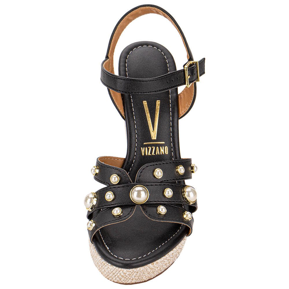SANDÁLIA FEMININA ANABELA VIZZANO 62832117  Preto 5